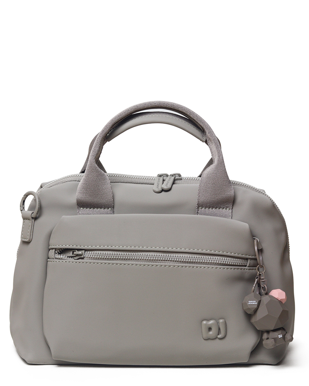 کیف دستی و دوشی زنانه دیوید جونز David Jones مدل CM7687 طوسی روشن