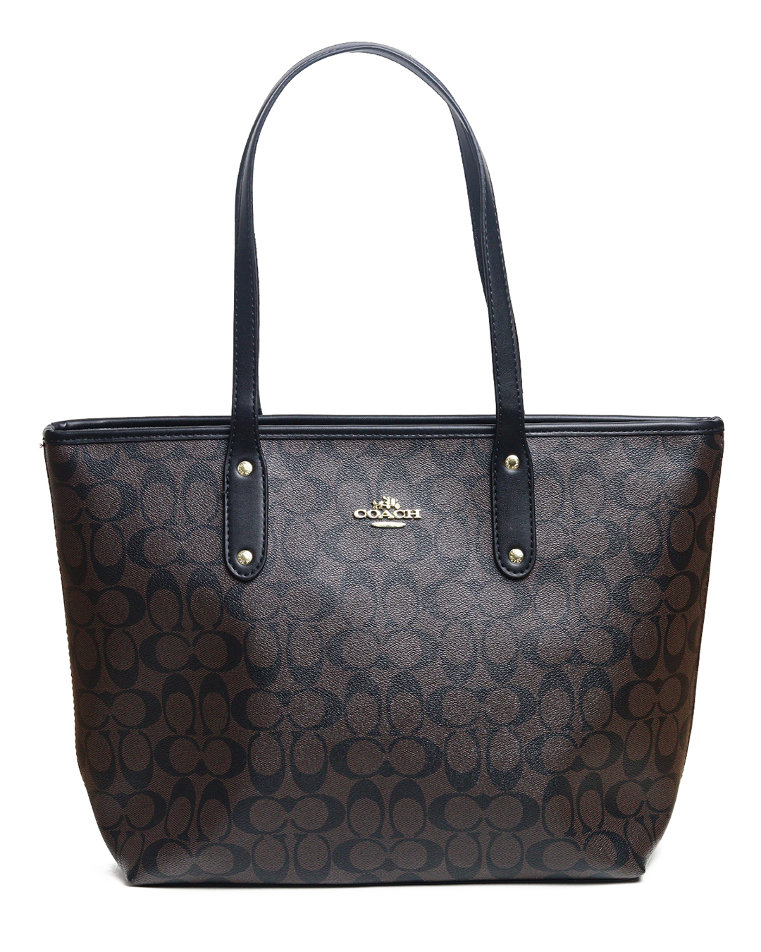 کیف دستی و دوشی زنانه مستر کوالیتی فول پک 8913 مدل کوچ Coach نور مشکی
